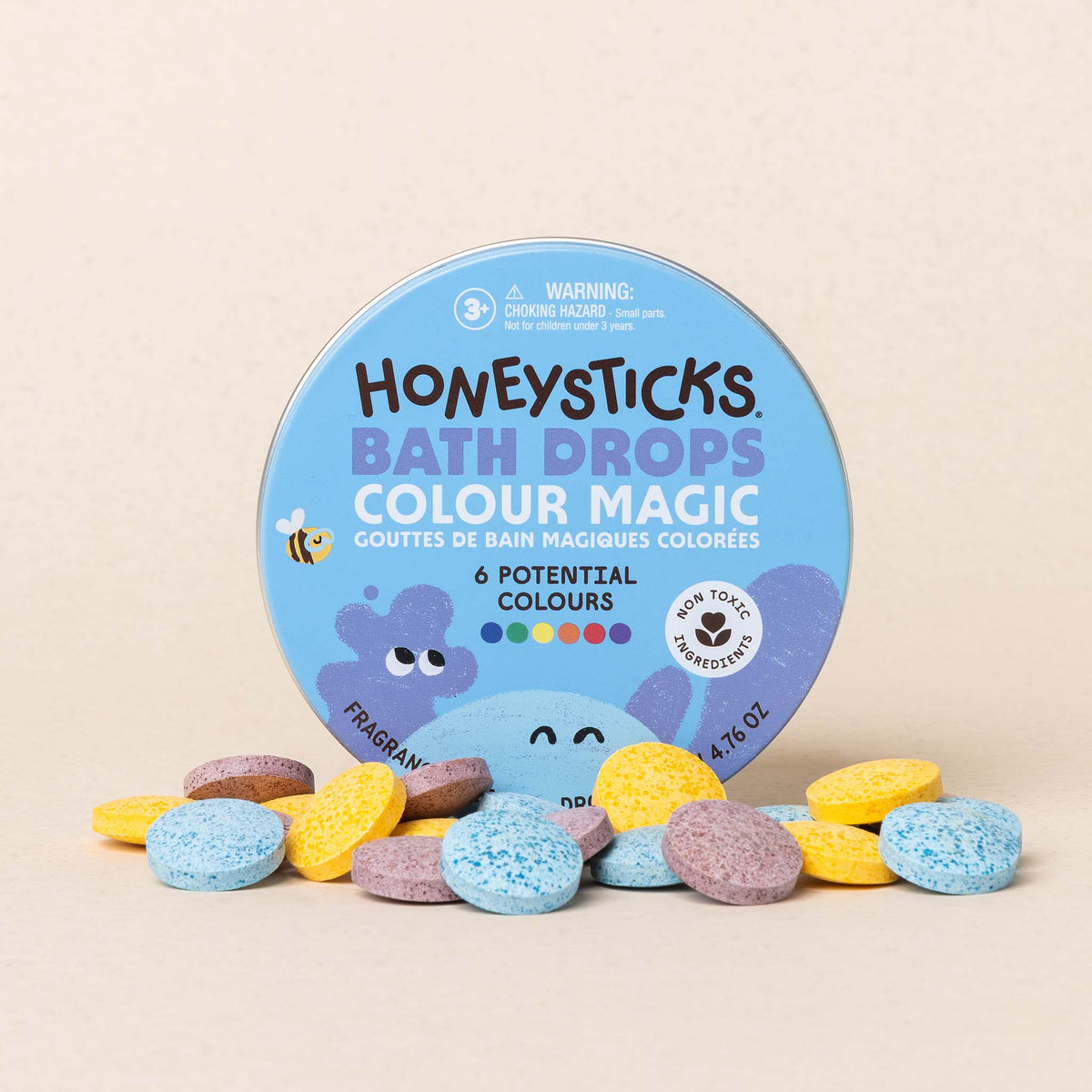 Honeysticks Bath Drops Color Magic 27pk