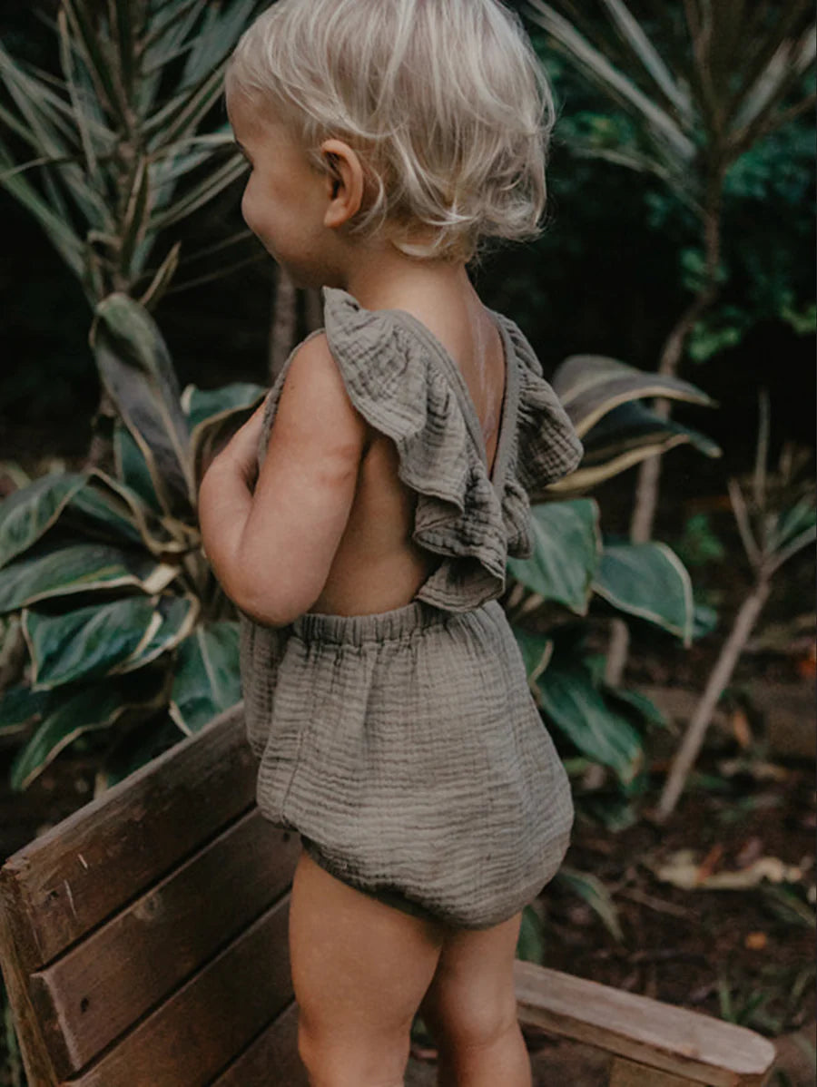 The Simple Folk Ruffle Romper