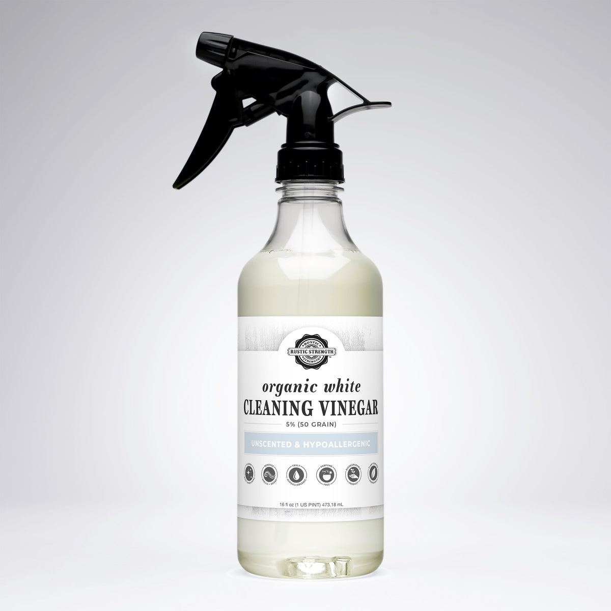 Organic White Cleaning Vinegar | 5% (50 grain)