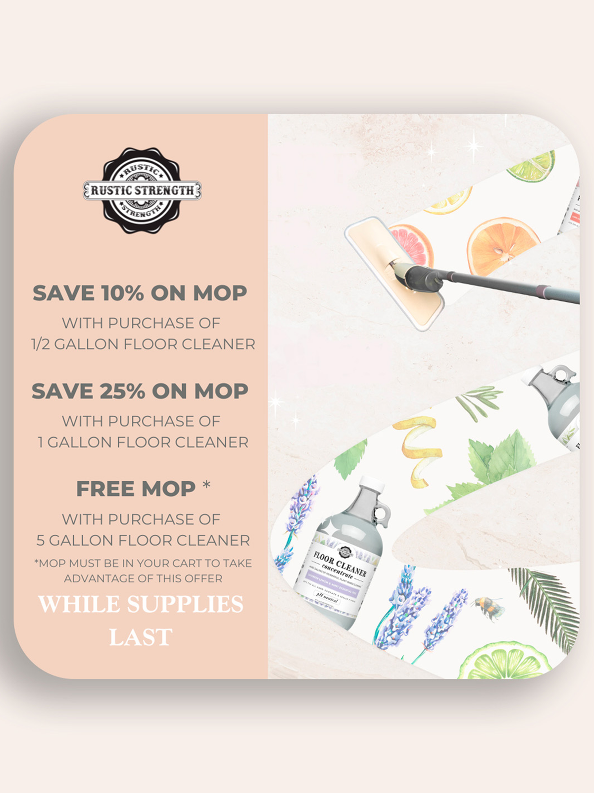 Floor Cleaner Concentrate | Unscented