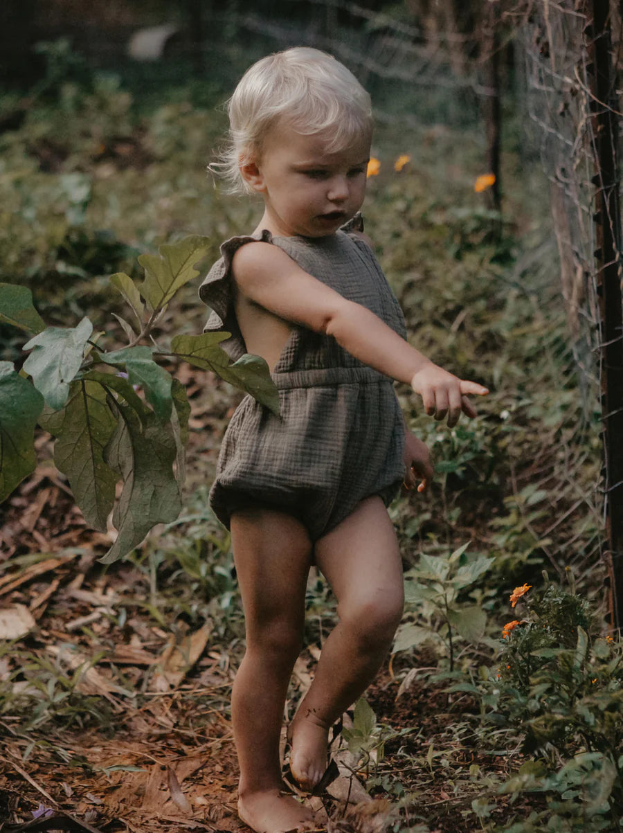 The Simple Folk Ruffle Romper