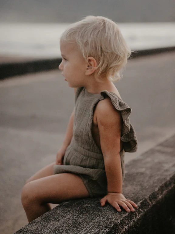 The Simple Folk Ruffle Romper
