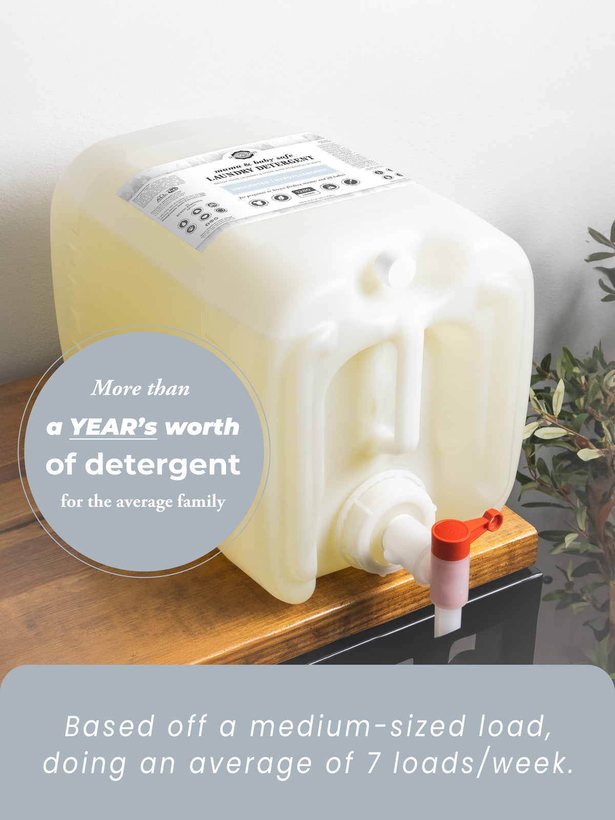 Laundry Detergent | Mama + Baby Safe
