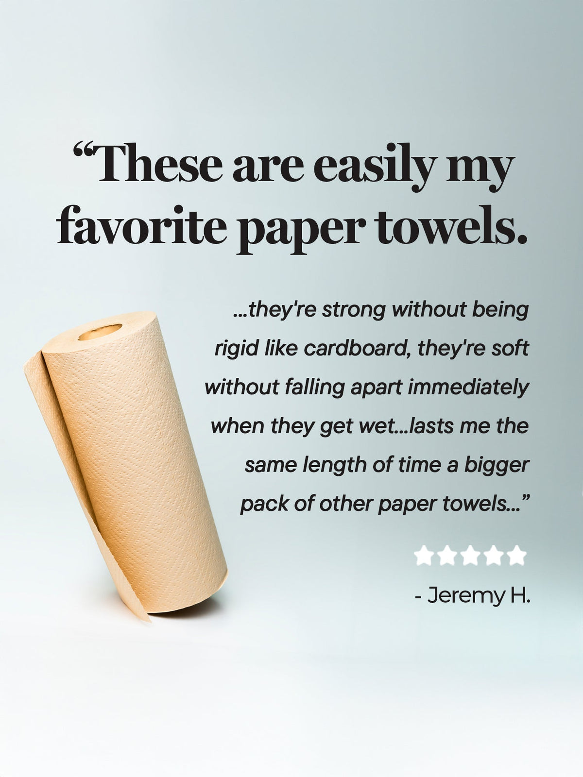Panda Eco Paper | Bamboo Paper Towel Sample