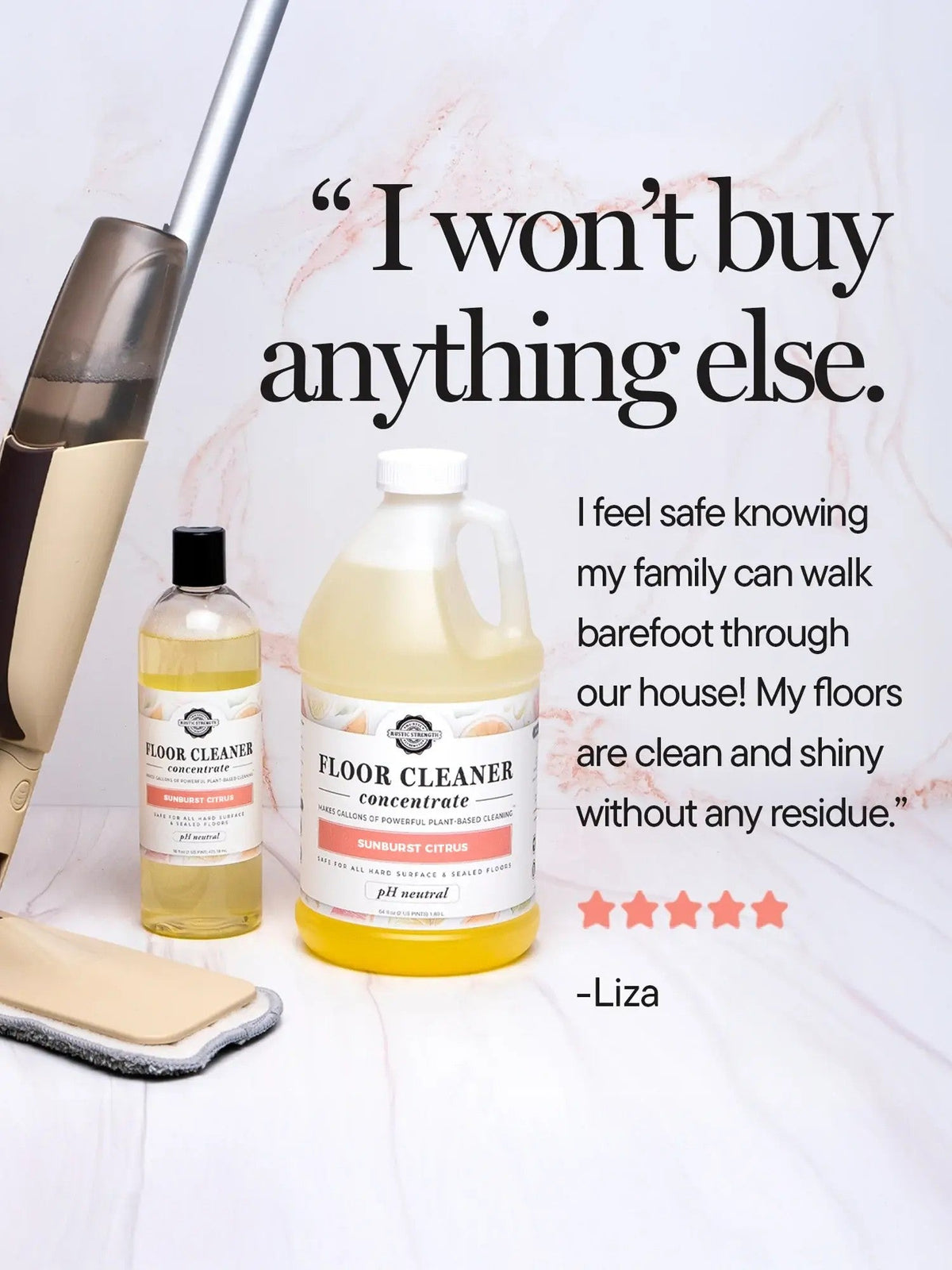 Floor Cleaner Concentrate | Sunburst Citrus