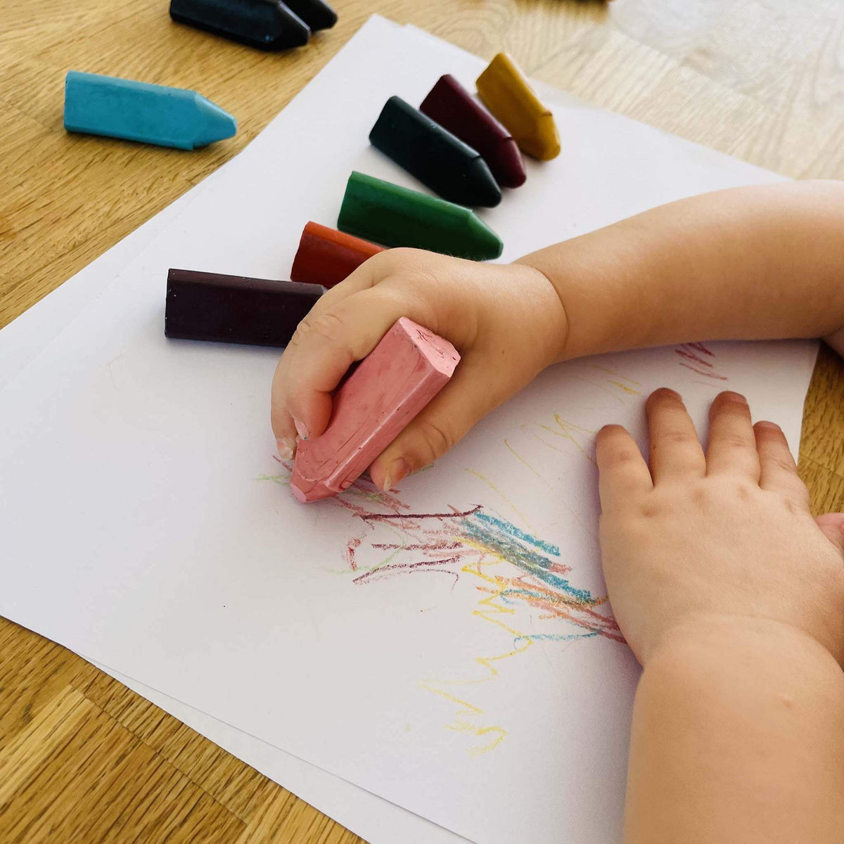 Honeysticks Beeswax Crayons Triangles 8pk