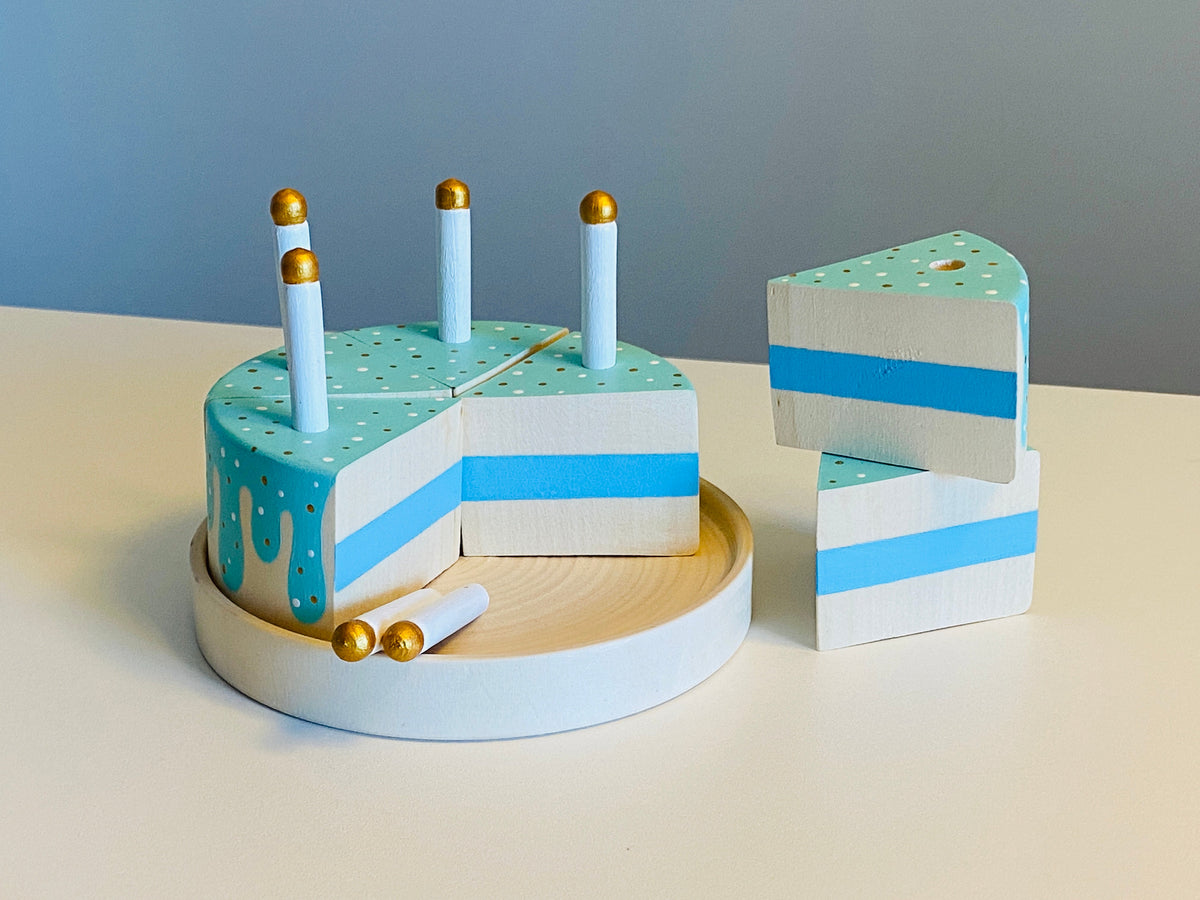 Wooden Birthday Cake Toy